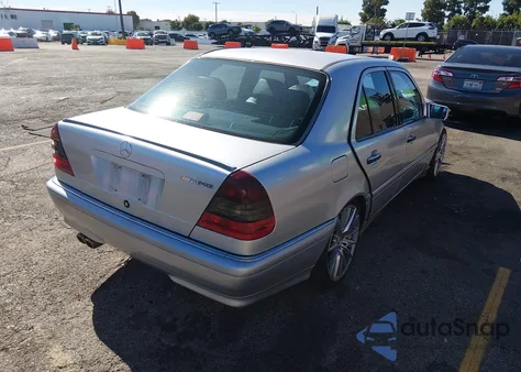 1998 Mercedes-Benz C 230 z USA, uszkodzony, nr VIN WDBHA23G8WA607317